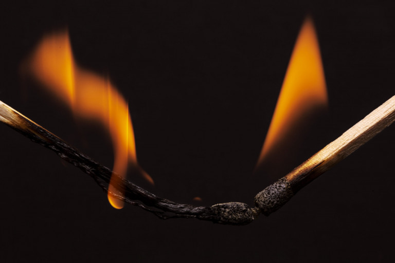 still-life-matches-burning