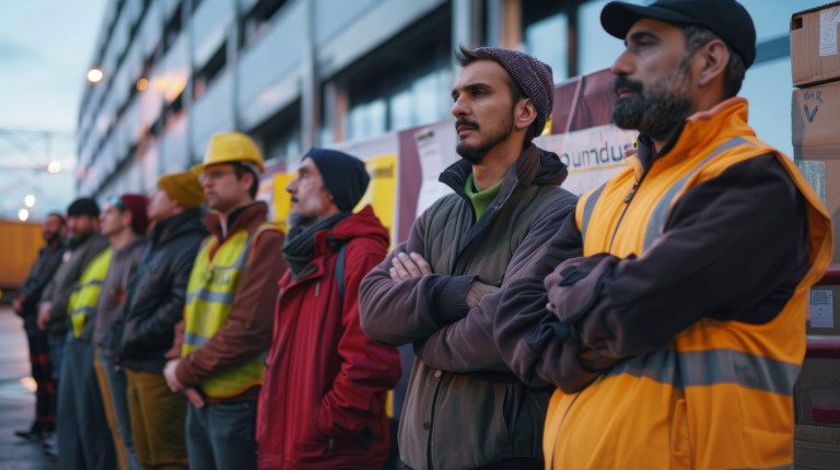 group-workers-organizing-protest