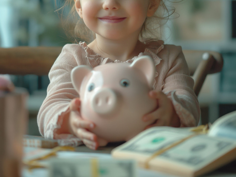 portrait-girl-surrounded-by-money