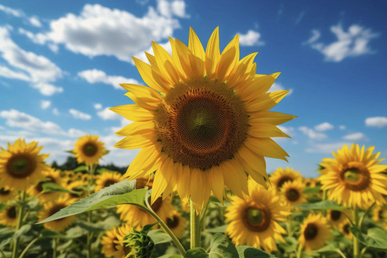 beautiful-sunflowers-field